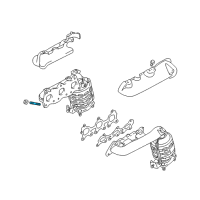 OEM 2001 Chevrolet Tracker Bolt, Exhaust Manf Stud (On Esn) Diagram - 91177542