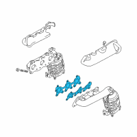 OEM 2004 Chevrolet Tracker Gasket, Exhaust Manf (On Esn) Diagram - 91177418