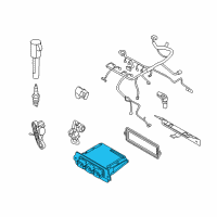 OEM 2010 Mercury Mariner PCM Diagram - AE5Z-12A650-KHRM