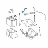 OEM 2018 Lexus RC300 Wire Assembly, Battery T Diagram - 82280-24020