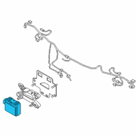 OEM 2020 BMW M340i FRONT RADAR SENSOR Diagram - 66-31-5-A3C-BB3