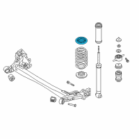 OEM Hyundai Accent Cup Diagram - 55360-H5100