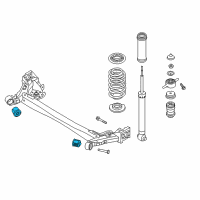 OEM Kia Rio Bush-Trail Arm Diagram - 55160H8100