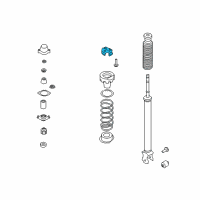 OEM 2002 Infiniti Q45 Bracket Assembly-Rear Spring Diagram - 55202-AR000