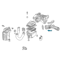 OEM Honda Sensor Assembly, Air Temperature Diagram - 37880-P2R-A01