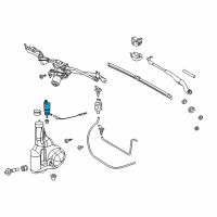 OEM Dodge Reservoir-Washer, Windshield Diagram - 68161525AA