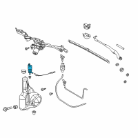 OEM Dodge Sprinter 3500 Reservoir-Washer, Windshield Diagram - 68161525AA