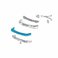 OEM 2005 Chevrolet Silverado 1500 HD Upper Cap Diagram - 15139805