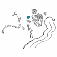 OEM Chrysler Pacifica Air Conditioner And Heater Actuator Diagram - 68313477AA