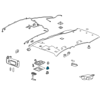 OEM 2015 Chevrolet Trax Sunroof Switch Diagram - 95363557