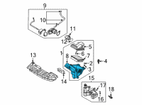 OEM 2022 Hyundai Elantra Body-Air Cleaner Diagram - 28112-AA000