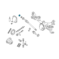 OEM 2013 Jeep Wrangler Seal-Axle Drive Shaft Diagram - 68304271AA