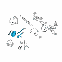 OEM 2010 Jeep Wrangler Gear Kit-Ring And PINION Diagram - 68017175AB