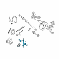 OEM 2007 Jeep Wrangler Gear Kit-Center Differential Diagram - 68004075AB