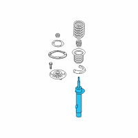 OEM BMW 435i Gran Coupe Front Spring Strut Diagram - 31-31-6-873-766