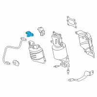 OEM 2018 Acura TLX Gasket A, EGR Pipe Diagram - 18716-R70-A01