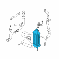 OEM 2013 Hyundai Sonata INTERCOOLER Diagram - 28271-2G200