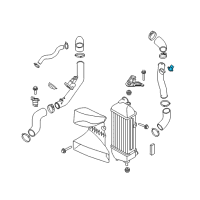 OEM Hyundai Santa Fe Sport Sensor-Boost Pressure Diagram - 39300-84400