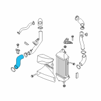 OEM 2014 Hyundai Sonata Hose-INTERCOOLER Inlet B Diagram - 28283-2G200