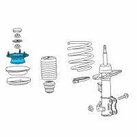 OEM 2013 Cadillac ATS MOUNT ASM-FRT STRUT Diagram - 84190339