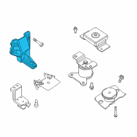 OEM 2016 Nissan NV1500 Engine Mounting Bracket, Right Diagram - 11232-1PE0A