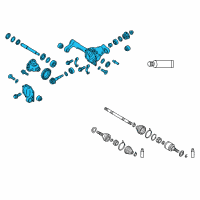 OEM Infiniti QX56 Drive Final Diagram - 38500-1LA1C