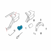 OEM BMW X5 Cover Pot Diagram - 51-17-7-160-631