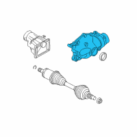 OEM BMW 325xi Front Differential Diagram - 31-50-7-601-771