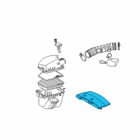 OEM 2011 Lexus GS350 Inlet, Air Cleaner Diagram - 17751-31250