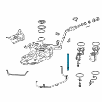 OEM 2021 Honda CR-V Pipe, RR. Fuel Tank Mounting Diagram - 17522-TLA-A00