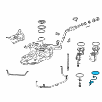 OEM 2022 Honda CR-V Set, Meter Complete Diagram - 17047-TLA-A02