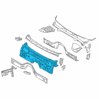 OEM 2021 BMW M5 Dash Panels Diagram - 41007412967