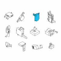 OEM Infiniti QX50 Controller Assy-Booster Diagram - 47213-1BA0A