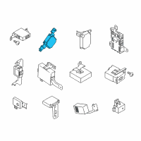 OEM Infiniti QX50 Adas Controller Assembly Diagram - 284E7-5UB0A