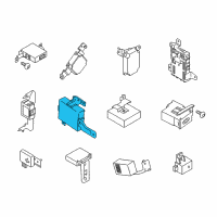 OEM Infiniti QX50 Controller Assy-Driving Position Diagram - 98800-3WU0A