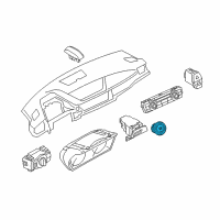 OEM 2009 BMW 335i Start Stop Switch Diagram - 61-31-9-154-945