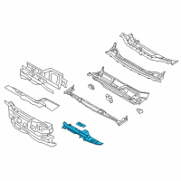 OEM Lincoln MKX Reinforce Panel Diagram - F2GZ-5801610-A