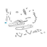 OEM 2013 Toyota Corolla Holder Gasket Diagram - 77169-02050