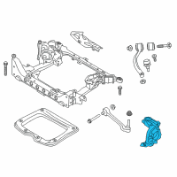 OEM 2015 BMW X1 Left Carrier Diagram - 31-21-6-788-699