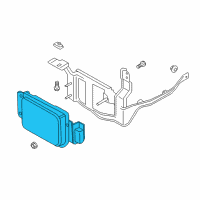 OEM 2016 Lincoln MKZ Sensor Diagram - DG9Z-9E731-U