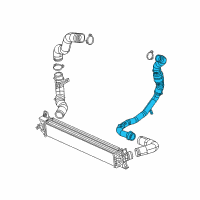 OEM Ram ProMaster 3500 Hose-Charge Air Cooler Diagram - 52014841AB