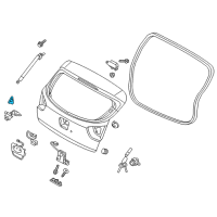 OEM 2022 Kia Rio Bracket-Tail Gate LIFTER Diagram - 81782H9000
