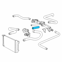 OEM 2002 BMW X5 Pipe Diagram - 11-53-1-741-202