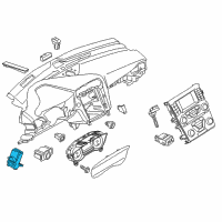 OEM 2019 Ford Police Responder Hybrid Module Diagram - KS7Z-14F642-D