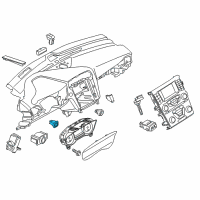 OEM Ford Police Responder Hybrid Trunk Lid Switch Diagram - DG9Z-54432A38-AA