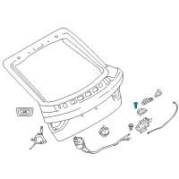 OEM 2018 BMW 330i GT xDrive Torx Screw Diagram - 07-12-9-905-491