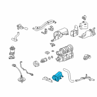 OEM 2016 Honda CR-Z Joint, Purge Diagram - 36166-RTW-003