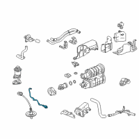 OEM 2015 Honda CR-Z Sensor, Rear Oxygen Diagram - 36532-RTW-G03