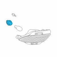 OEM 2015 Lexus RX350 Plug, Socket Diagram - 90075-60020