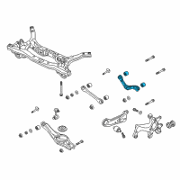 OEM 2021 Kia Forte Arm Complete-TRAILIN Diagram - 55100F2BA0